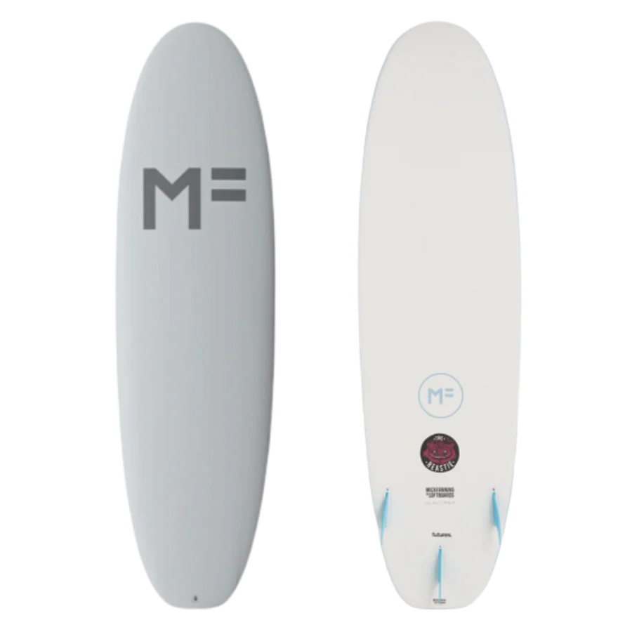 Beastie Softtop Surfboard (2nd Hand) + Leash