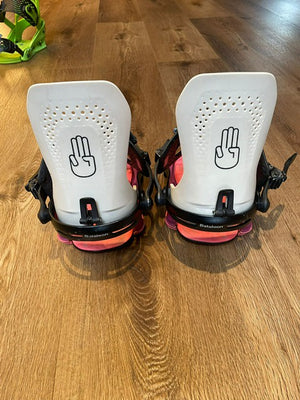 2nd Hand Womens Donna Asymwrap Snowboard Binding