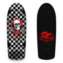 10.0" OG Ripper Checkered Silver Foil Reissue Skateboard Deck