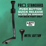 Push Button Quick Release for Step On Bindings