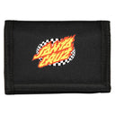 Oval Check Flame Wallet