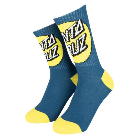 Youth OS Other Dot Teal & Apricot Skate Socks (2 Pack)