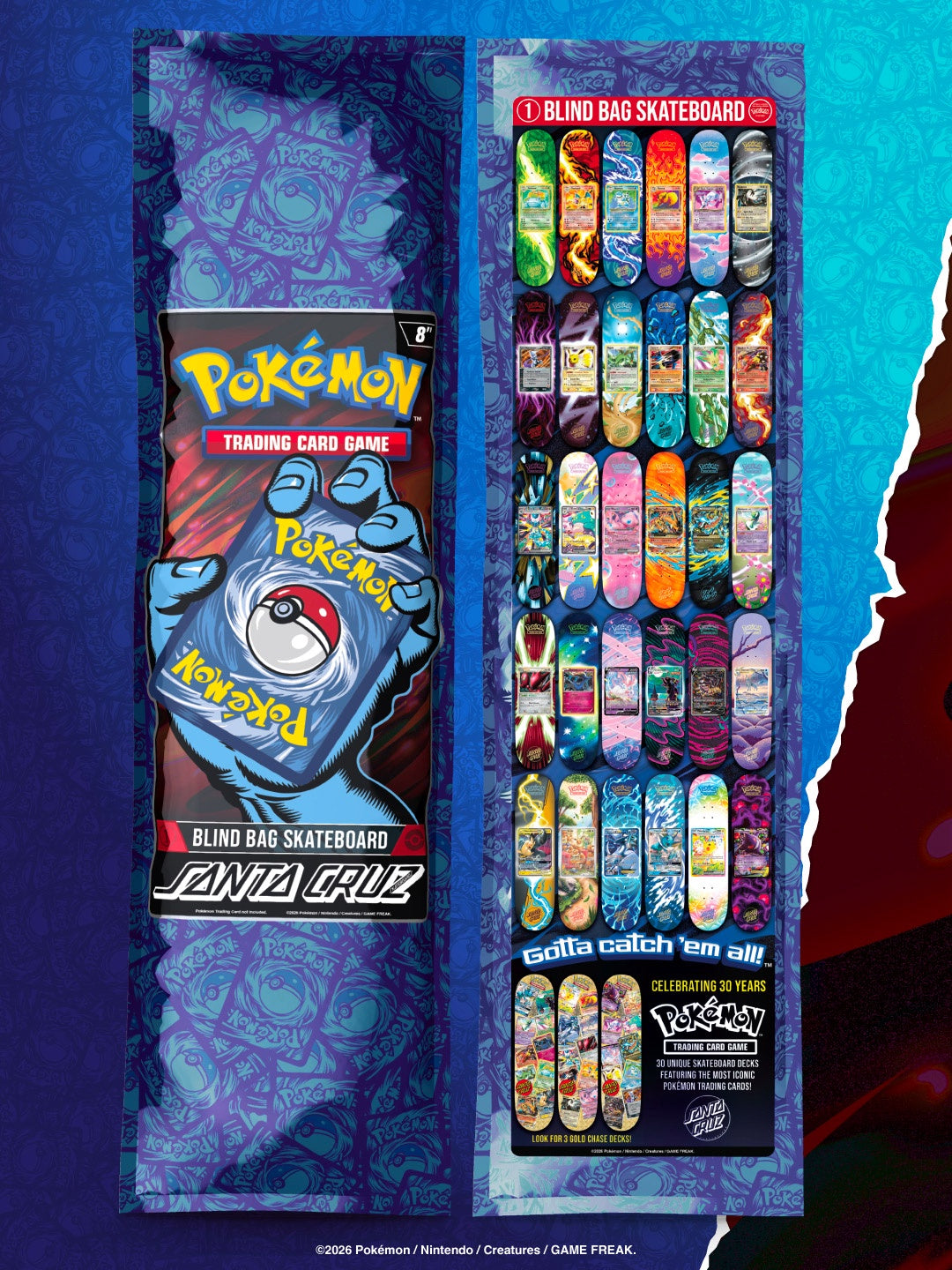 8.0" Pokémon TCG Blind Bag Deck