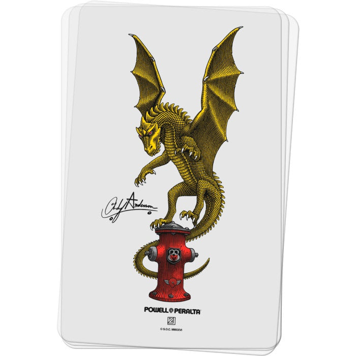 Pro Andy Anderson Hydrant Dragon Skate Sticker (1 Piece)