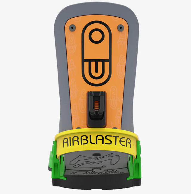 激レア　Union AIRBLASTERコラボバインディング Custom House X Airblaster Inverter 1260 Snowboard Bindings – West