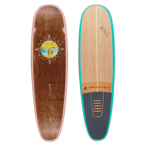 36" SOL Longboard Surfskate Deck