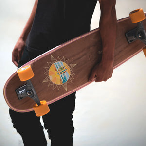 36" SOL Longboard Surfskate Complete