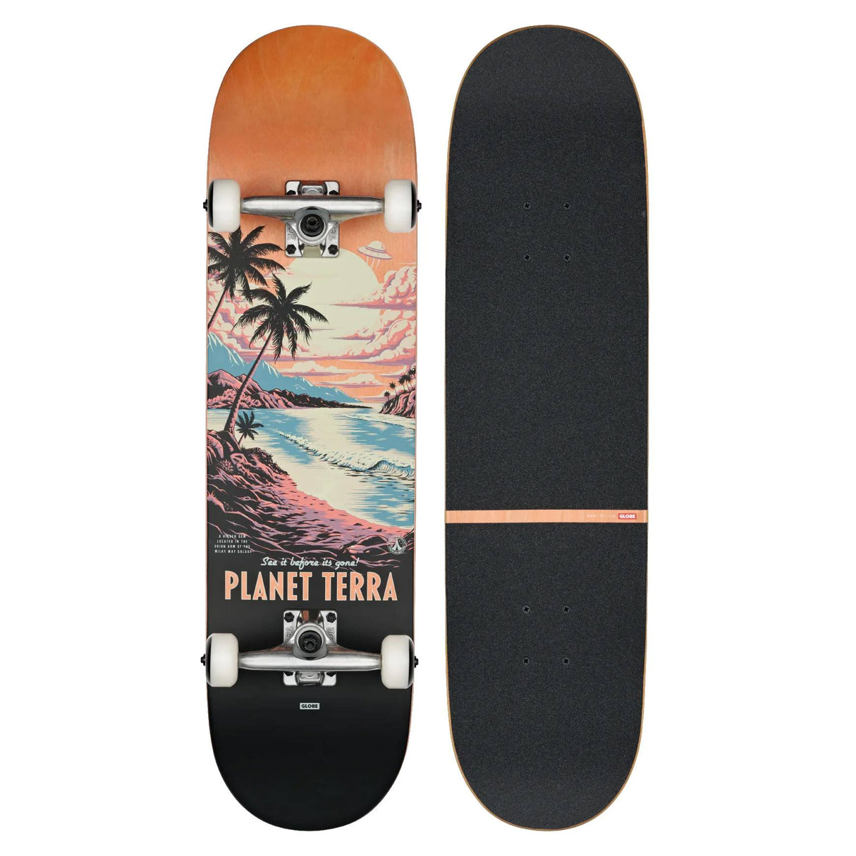 8.25" G1 Visitation Terra Bay Skateboard Complete