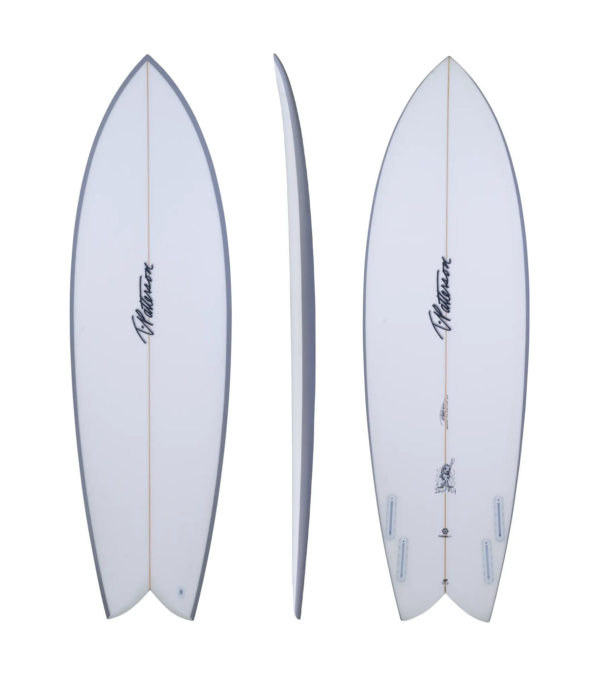 Timmy Patterson Devil Fish - Fusion Pro - Futures - 4 Fin