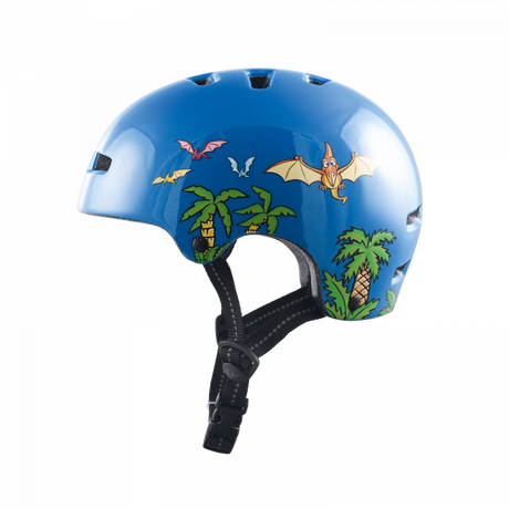 Nipper Mini Dinosaur Graphic Design Skateboard Helmet