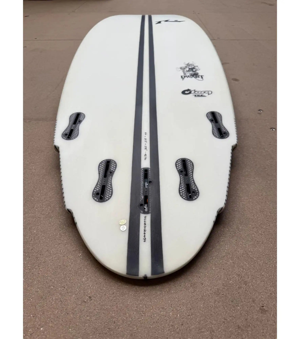 Rusty Dwart - Torq TEC - FCS II - 5 Fin