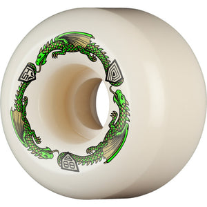 88A Dragon Formula A2 Sym Wide/Extra-Wide Green Skateboard Wheels