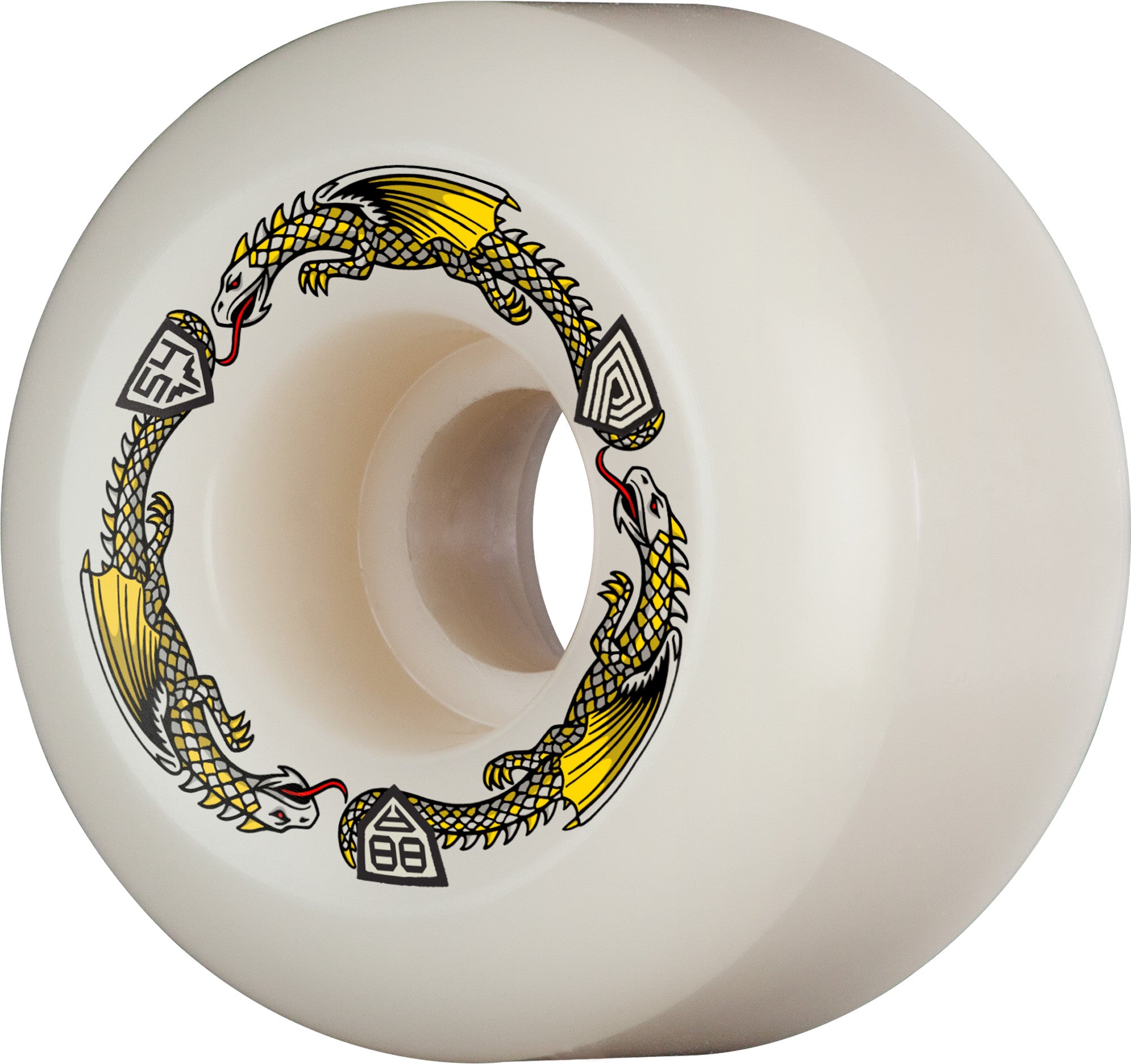 Dragon Formula A2 Symmetrical Skateboard Wheels 2025 – West-Site