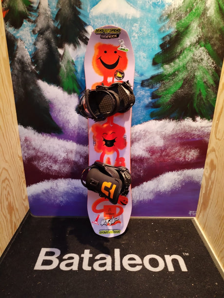 Bataleon Minishred + Cadet Pro Bindings - 2nd Hand Snowboard Set