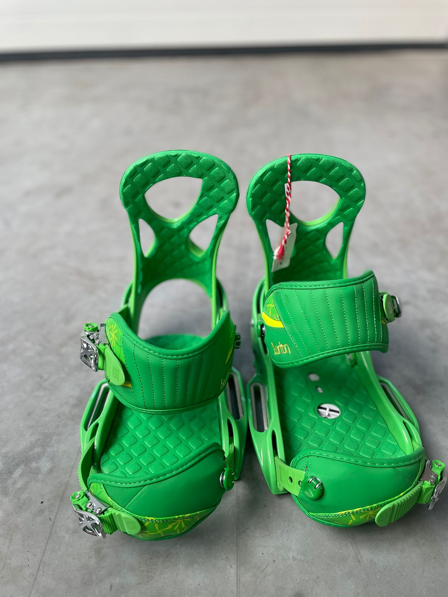Women's Burton Stiletto Green - 2nd Hand Snowboard Binding – West