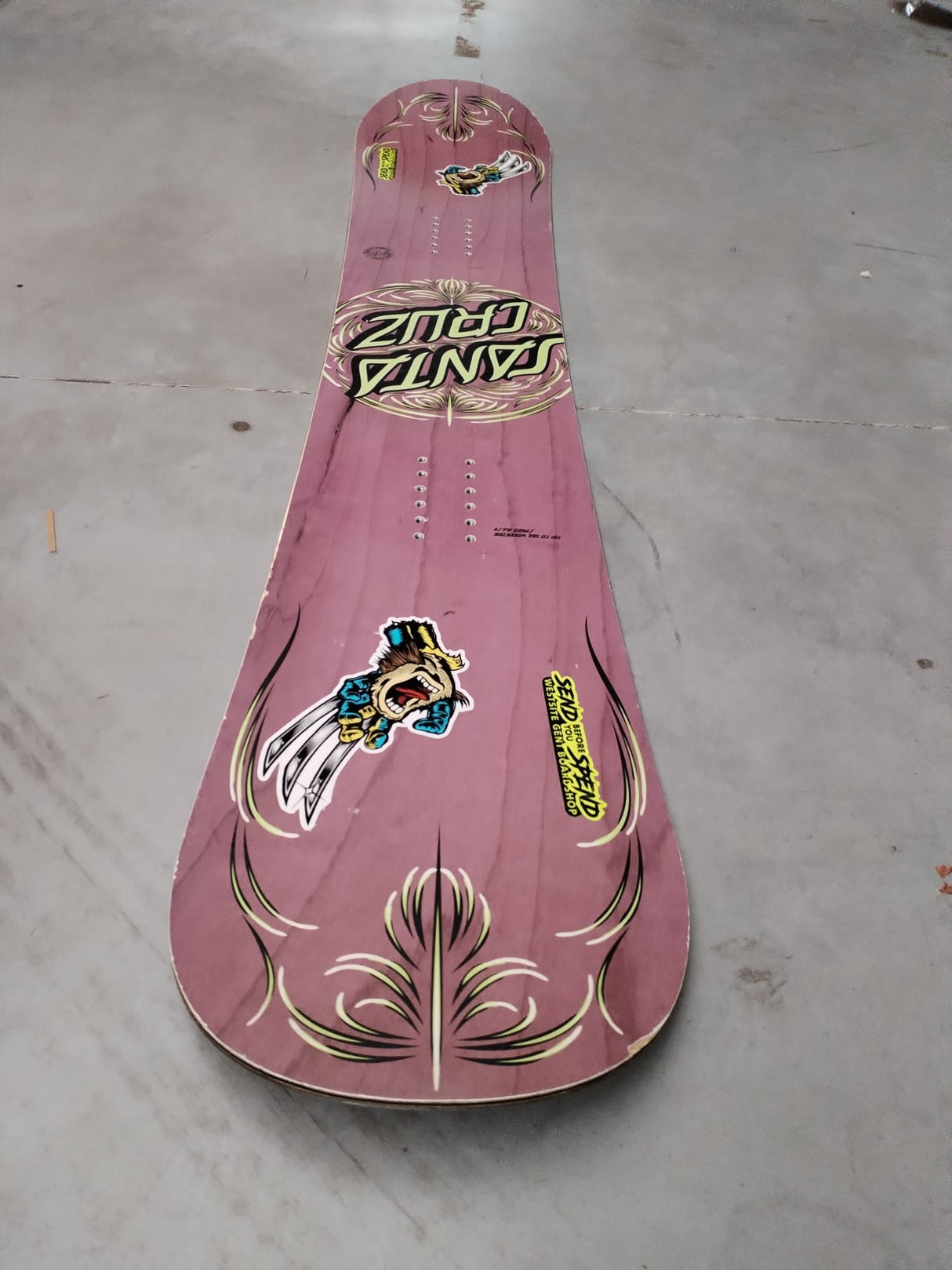 Santa Cruz Pinstripe Dot - 2nd Hand Snowboard