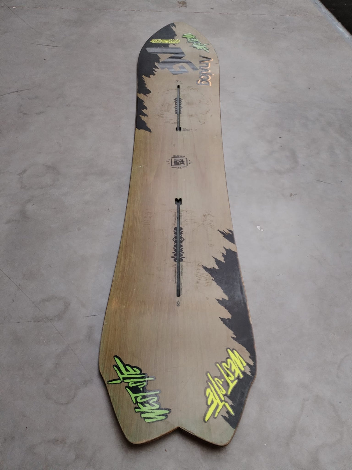 Burton Fish Powder - 2nd Hand Snowboard