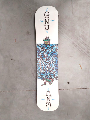 Gnu Recess Asym BTX - 2nd Hand Kids Snowboard