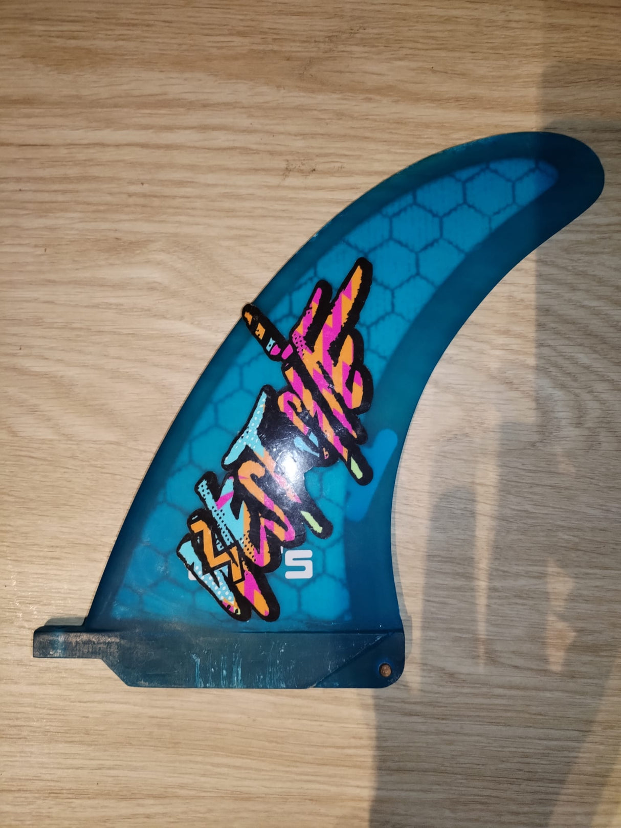 7.5" Blue Single - 2nd Hand Single Fin