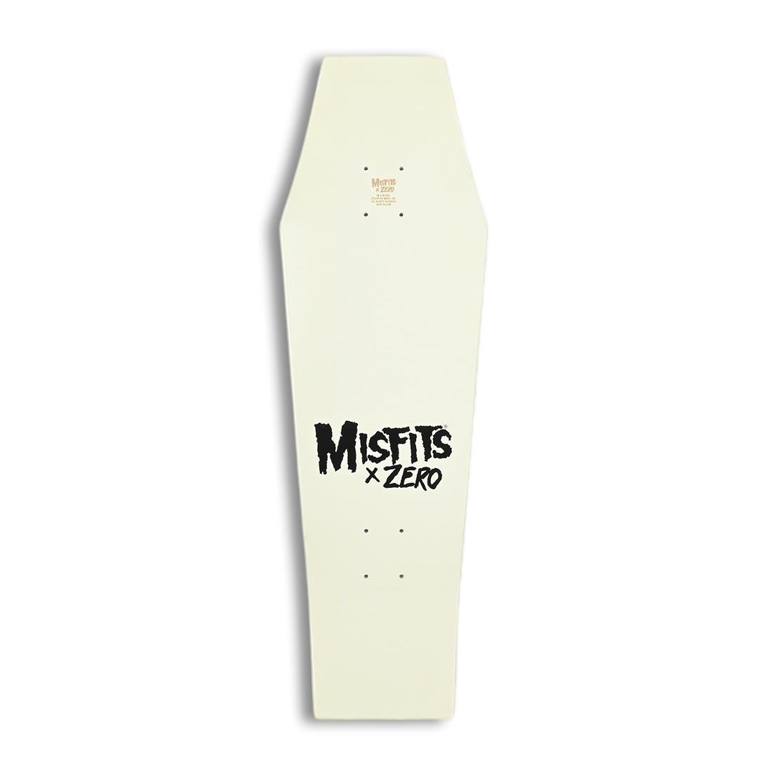9.5" x Misfits Fiend Coffin Skateboard Deck
