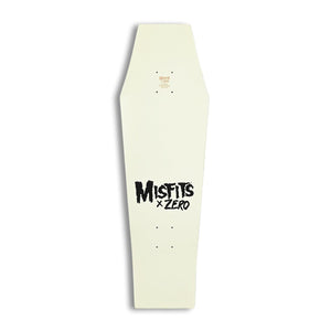 9.5" x Misfits Fiend Coffin Skateboard Deck