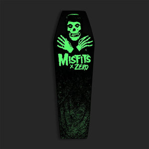 9.5" x Misfits Fiend Coffin Skateboard Deck
