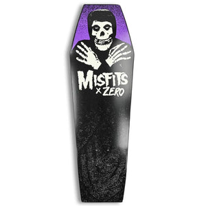 9.5" x Misfits Fiend Coffin Skateboard Deck