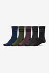 Horizon Crew 5-Pack Skate Socks