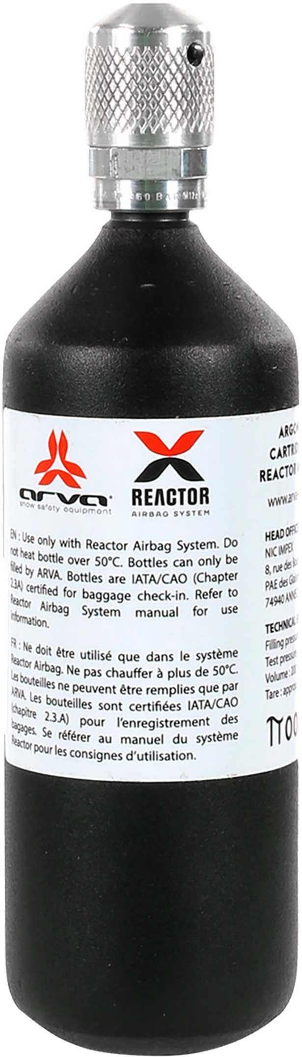 Reactor Canister Steel - Snowboard Airbag Cartridge (200ml)