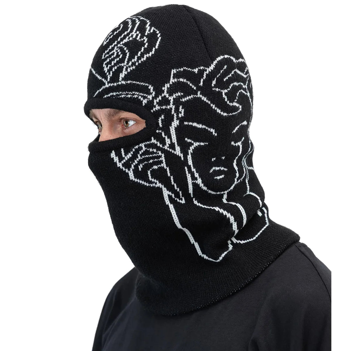 Jacquard Knit Balaclava