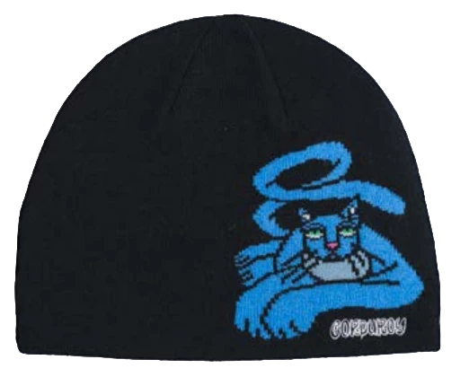 Blue Cat by Jamie Lynn Beanie