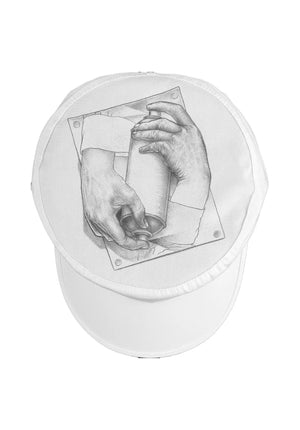 Spraying Hands Painter Snapback Cap