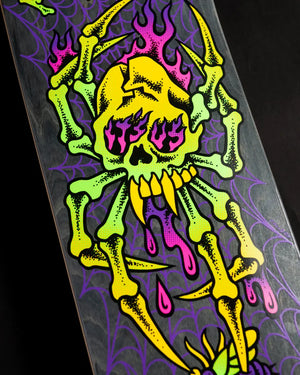8.47" Provost Skull Spider Pro Skateboard Deck