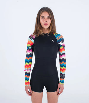 2mm Women's Advant Chevron Shorty Springsuit 2024