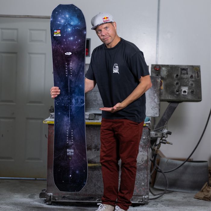 Golden Orca Snowboard