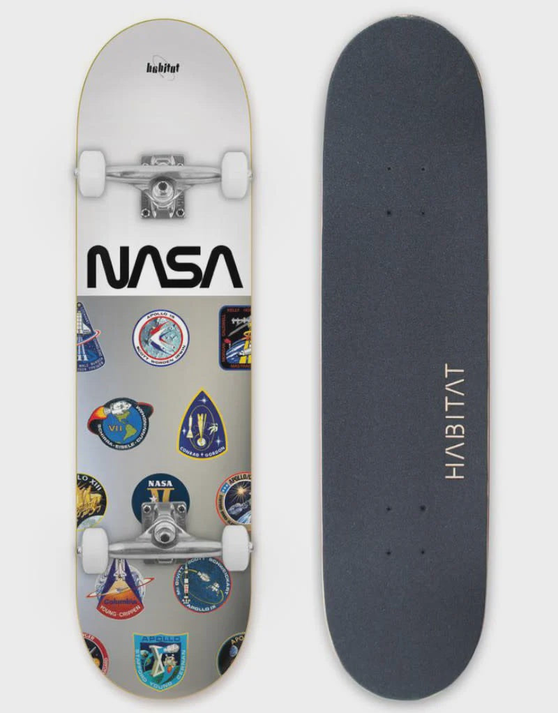 8.0" NASA Array Skateboard Complete