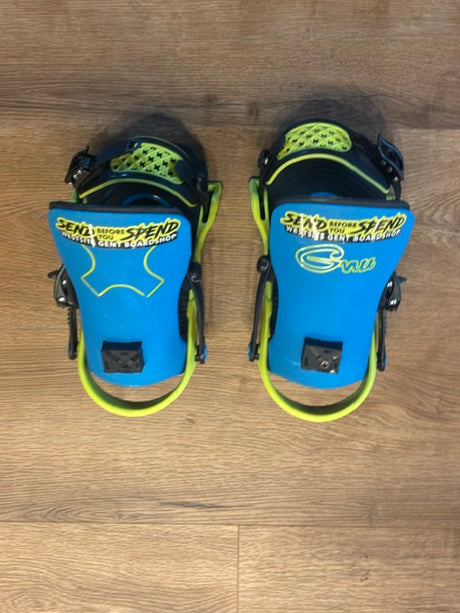 2nd Hand Axtion Snowboard Binding