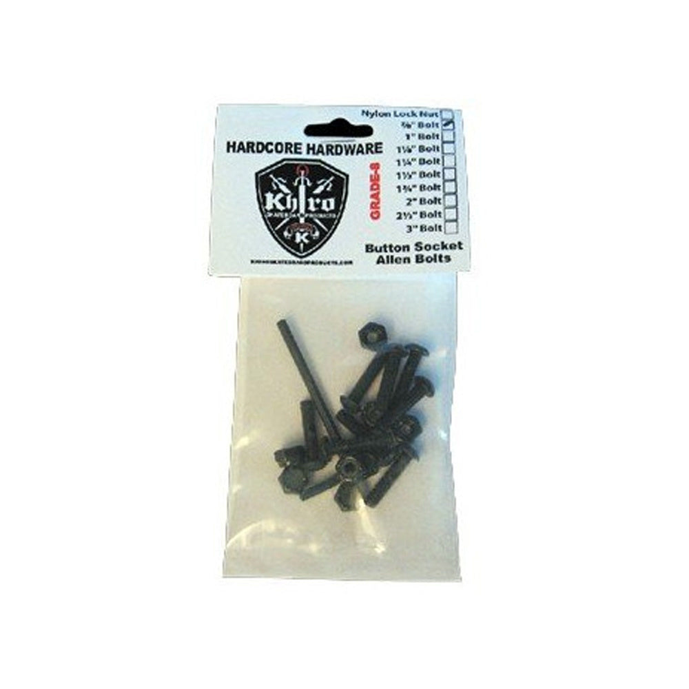 Button Socket Allen Nuts and Bolts – West-Site Boardshop Gent