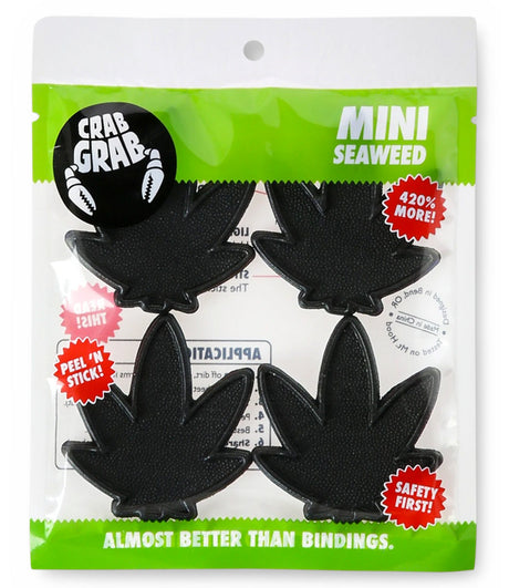 Mini Seaweed Snowboard Traction Pads (4-Pack)
