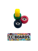 Fingerboard Wheels With Bearings (CNC LATHED)