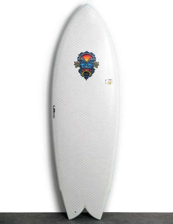 5'7 X LOST Retro Fish Surfboard (36.0L)
