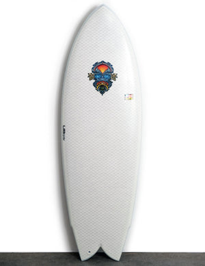 5'7 X LOST Retro Fish Surfboard (36.0L)