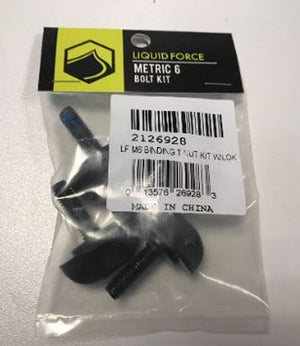 M6 Wakeboard Binding T-Nut Kit W/Lok (4)