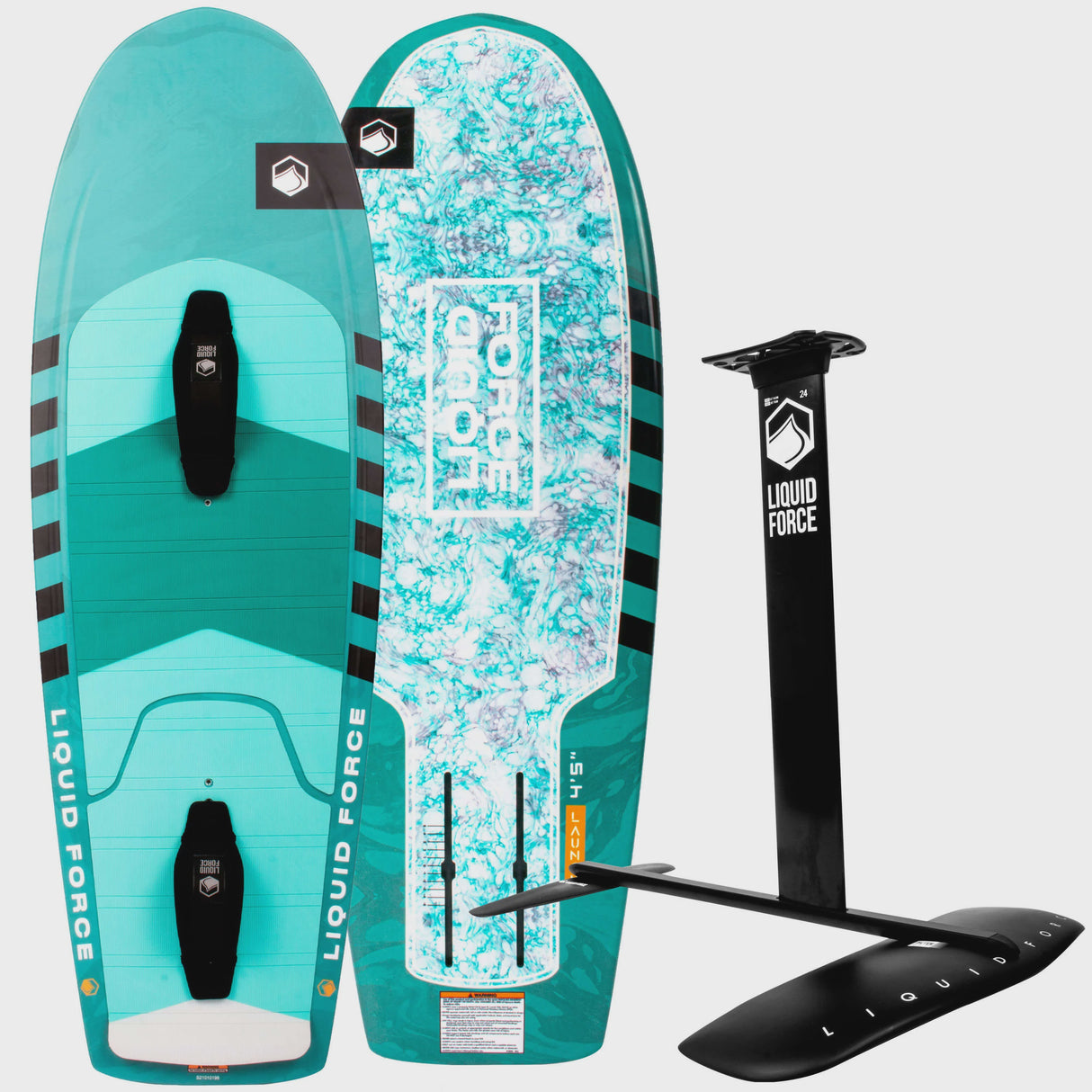 2nd Hand Liquid Force Launch Wake Foil Complete Set