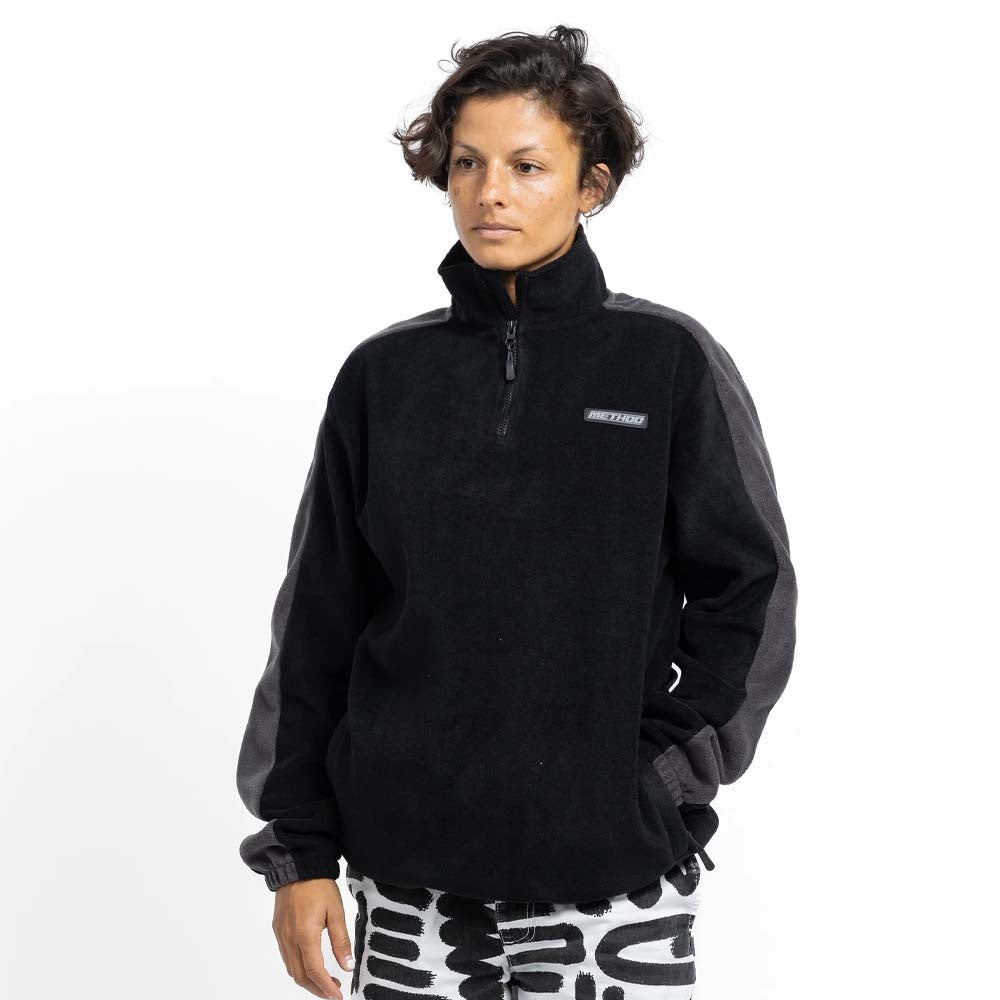 Fast Times 1/4 Zip Fleece Sweater