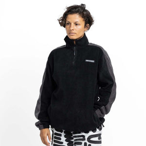 Fast Times 1/4 Zip Fleece Sweater