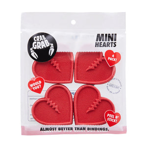 Mini Hearts Snowboard Traction Pads (4-Pack)