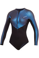 2/2mm Womens Sway Fzip Longarm Super Shorty BK