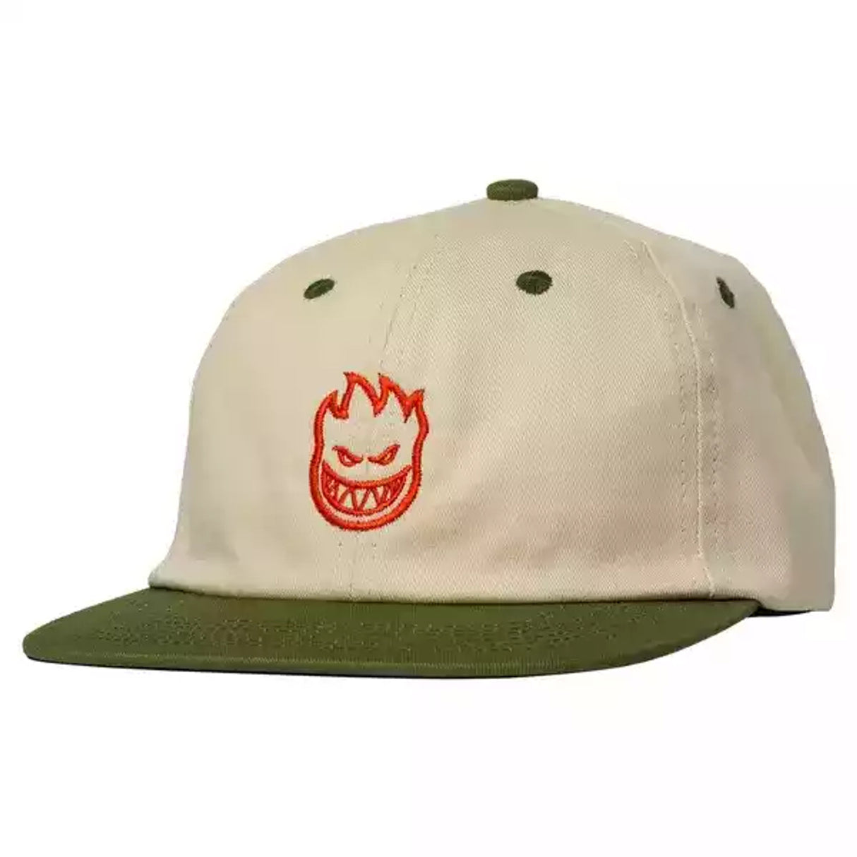 Lil Bighead Strapback Cap Olive Red