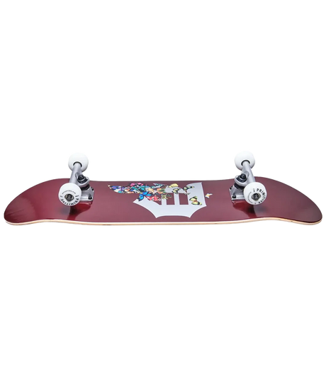 Dirty P Colony Burgundy Skateboard Complete